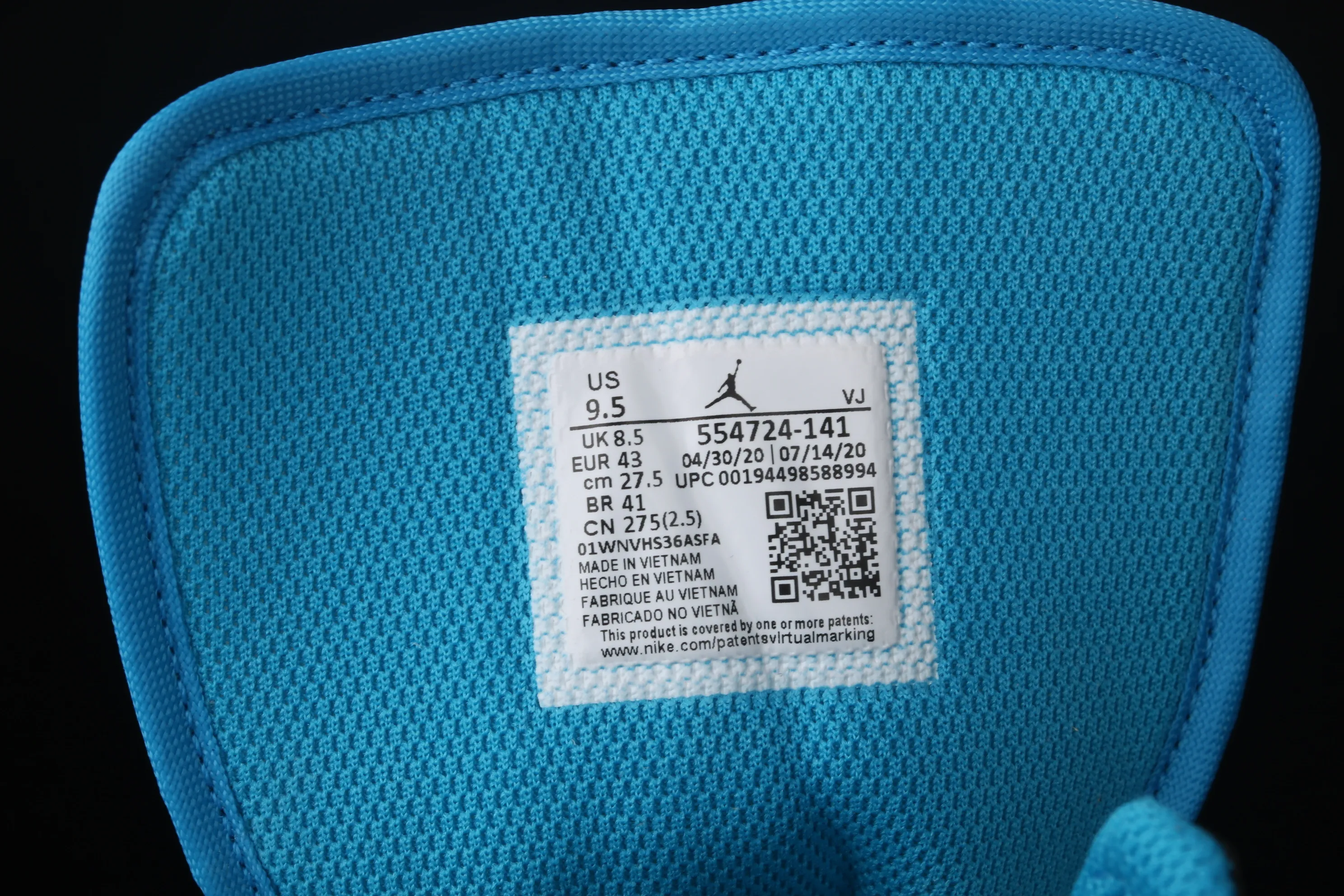 All categories Air Jordan Jordan series basketball shoes Air Jordan 1 Mid Air Jordan 1 Mid AJ1 Joe 1 Zhongbang basketball shoes 554724-141